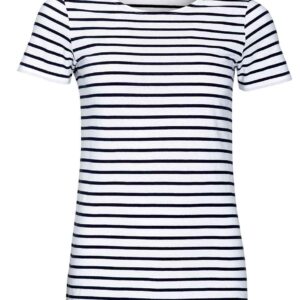 SOL'S Ladies Miles Striped T-Shirt