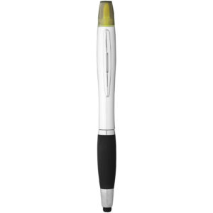 Nash stylus ballpoint pen and highlighter