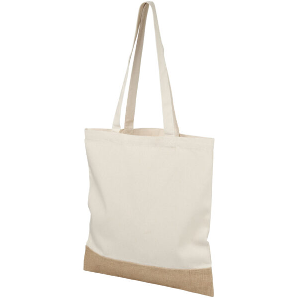 Delhi cotton jute tote bag 7L