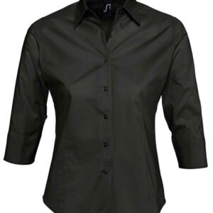 SOL'S Ladies Effect 3/4 Sleeve Fitted Shirt