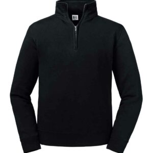 Russell Authentic Zip Neck Sweatshirt