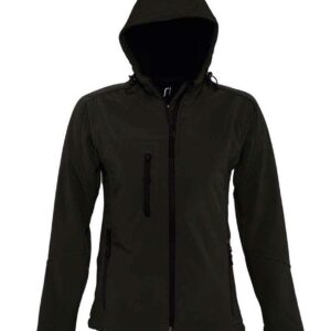 SOL'S Ladies Replay Hooded Soft Shell Jacket