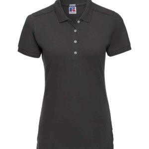 Russell Ladies Stretch Piqué Polo Shirt