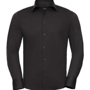 Russell Collection Long Sleeve Easy Care Fitted Shirt