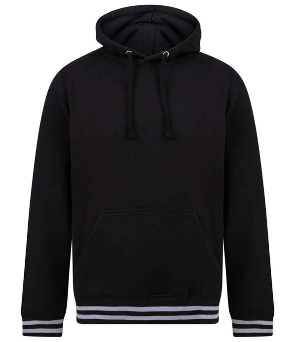 Front Row Unisex Striped Cuff Hoodie