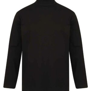 Henbury Long Sleeve Roll Neck Top