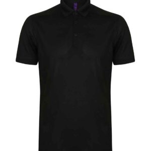 Henbury Slim Fit Stretch Microfine Piqué Polo Shirt