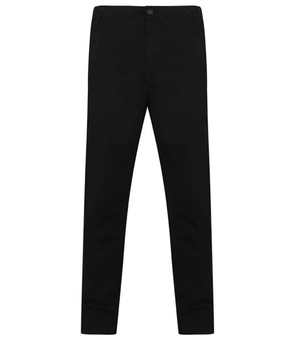 Henbury Stretch Flex Waistband Chino Trousers