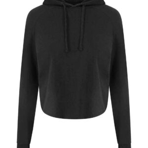 AWDis Ladies Cool Cross Back Cropped Hoodie