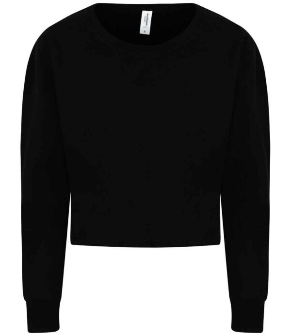 AWDis Ladies Cropped Sweatshirt