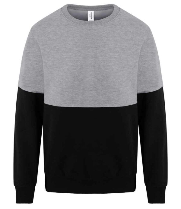 AWDis Colour Block Sweatshirt