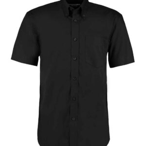 Kustom Kit Premium Short Sleeve Classic Fit Oxford Shirt