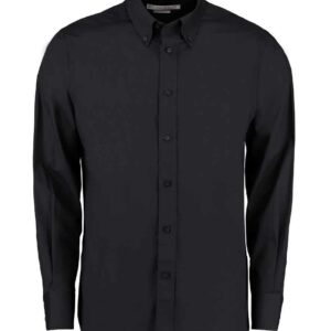 Kustom Kit Long Sleeve Tailored City Business Shirt