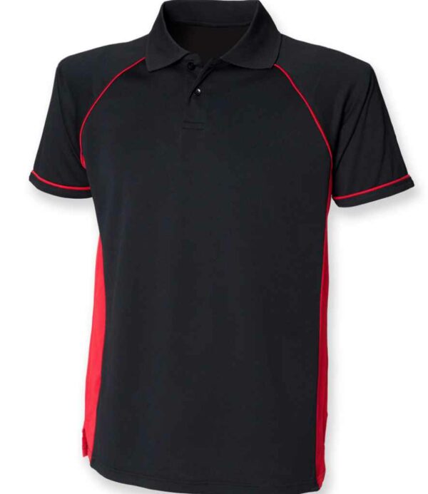 Finden and Hales Performance Panel Polo Shirt