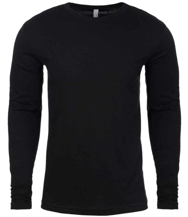 Next Level Apparel Cotton Long Sleeve Crew Neck T-Shirt