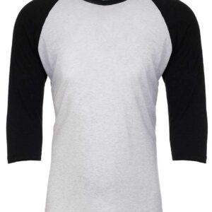 Next Level Apparel Unisex Tri-Blend 3/4 Sleeve Raglan T-Shirt