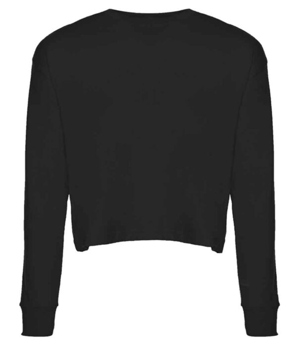 Next Level Apparel Ladies Long Sleeve Cropped T-Shirt