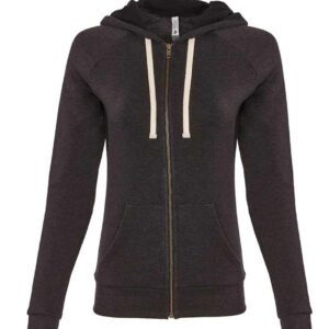 Next Level Apparel Ladies CVC Zip Hoodie