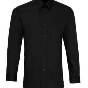 Premier Long Sleeve Fitted Poplin Shirt