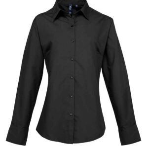 Premier Ladies Supreme Long Sleeve Poplin Shirt