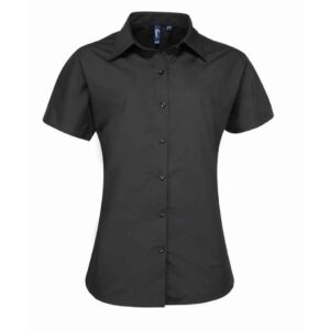 Premier Ladies Supreme Short Sleeve Poplin Shirt