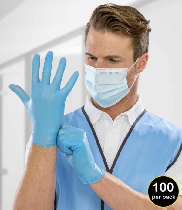 Result Synthetic Vinyl Disposable Gloves