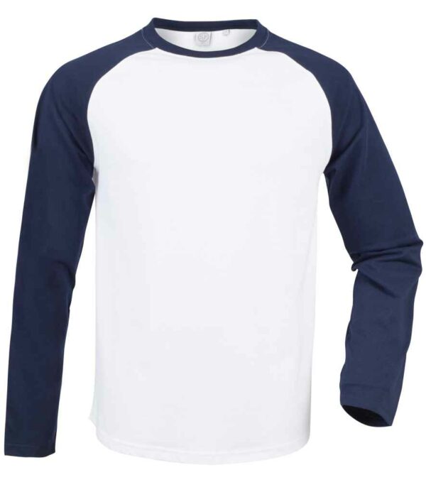 SF Men Long Sleeve Baseball T-Shirt