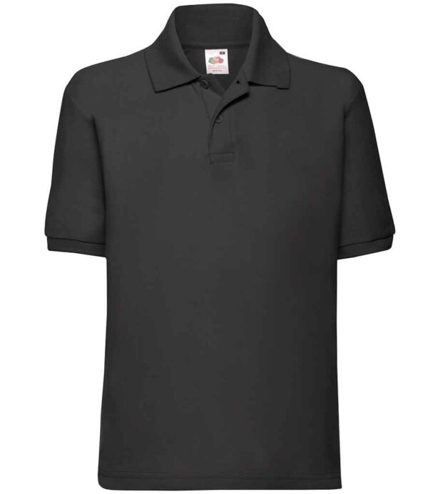 Fruit of the Loom Kids Poly/Cotton Piqué Polo Shirt