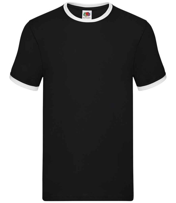 Fruit of the Loom Contrast Ringer T-Shirt