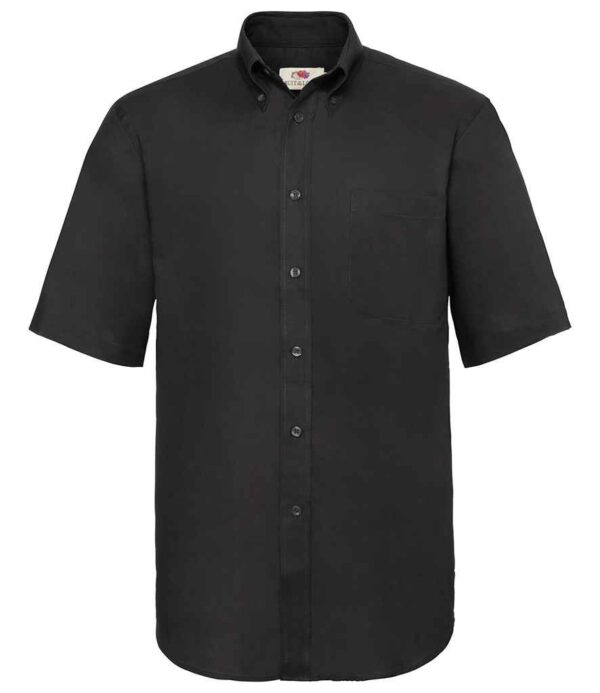 Fruit of the Loom Short Sleeve Oxford Shirt