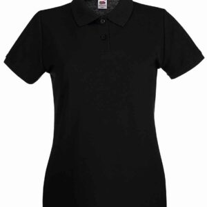 Fruit of the Loom Lady-Fit Premium Cotton Piqué Polo Shirt