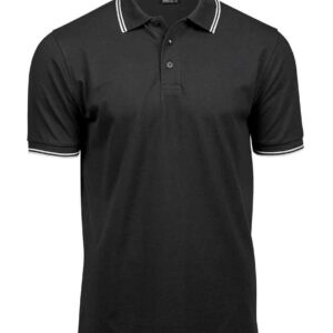 Tee Jays Luxury Stretch Tipped Polo Shirt