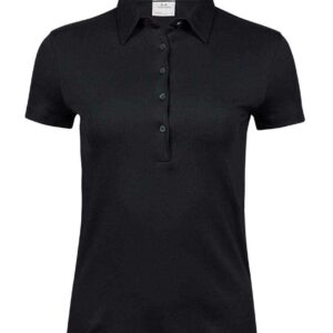 Tee Jays Ladies Pima Cotton Interlock Polo Shirt