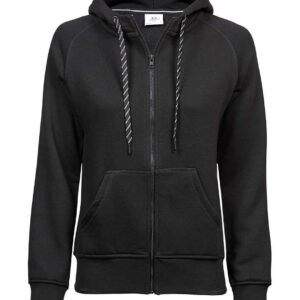 Tee Jays Ladies Fashion Zip Hooded Sweatshirt