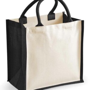 Westford Mill Printers Midi Jute Tote