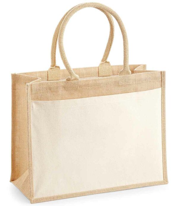 Westford Mill Pocket Jute Shopper