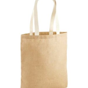 Westford Mill Unlaminated Jute Tote Bag