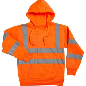 Warrior Hi- Vis Pull On Hoodie