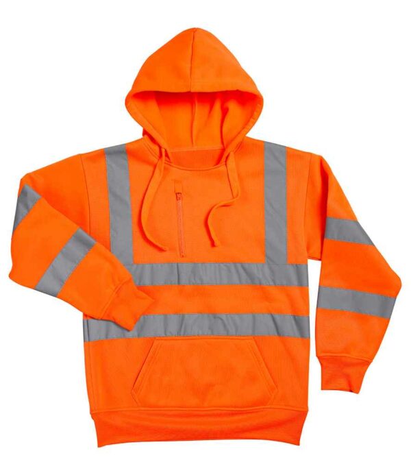 Warrior Hi- Vis Pull On Hoodie