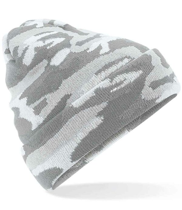 Beechfield Camo Cuffed Beanie