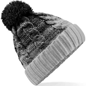 Beechfield Ombré Pom Pom Beanie