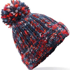 Beechfield Twister Pom Pom Beanie