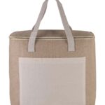 Kimood Large Jute Cool Bag