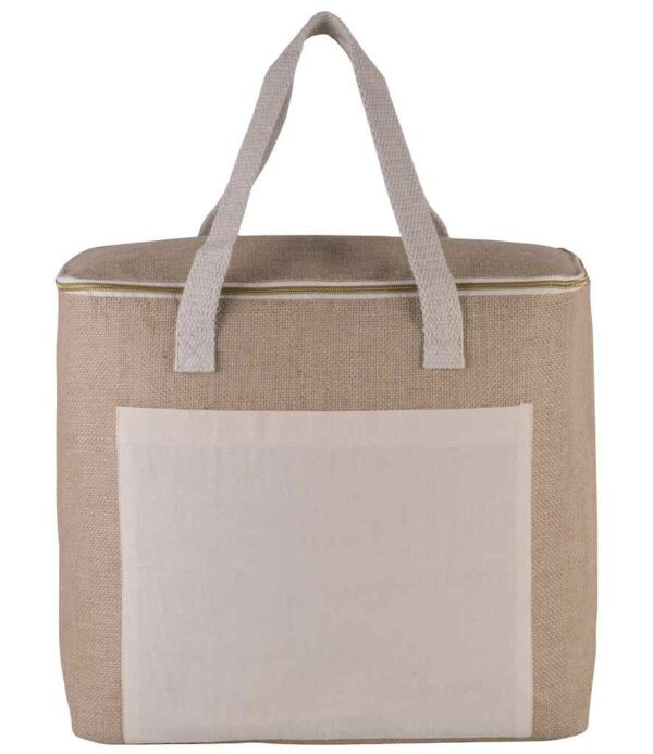 Kimood Large Jute Cool Bag