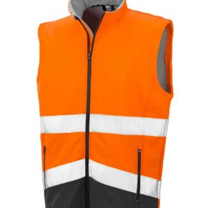 Result Safe-Guard Printable Safety Soft Shell Gilet