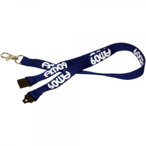 15mm Flat Weave Nylon Lanyard