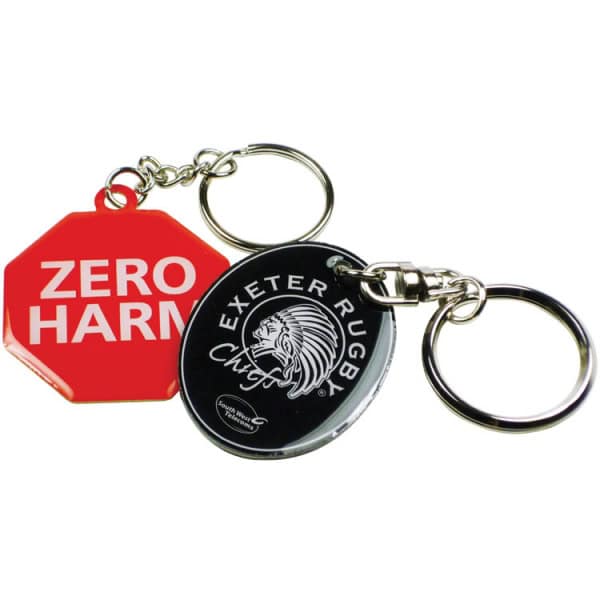 Printed Aluminium Keyring (40mm)