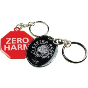 Printed Aluminium Keyring (60mm)