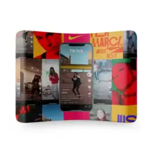 3m Soft Touch Curve Display