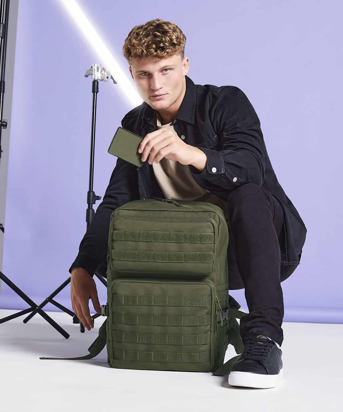 MOLLE hook and loop patch